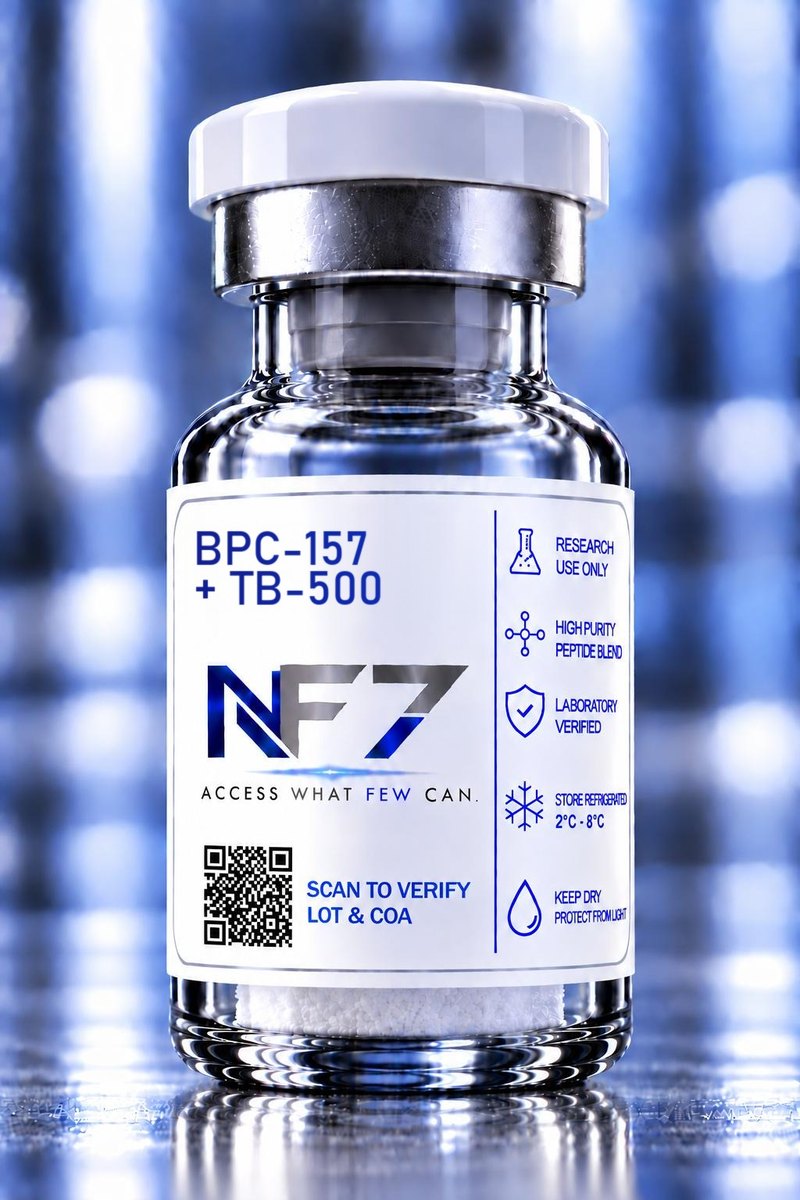 BPC-157 + TB-500 sealed research vial