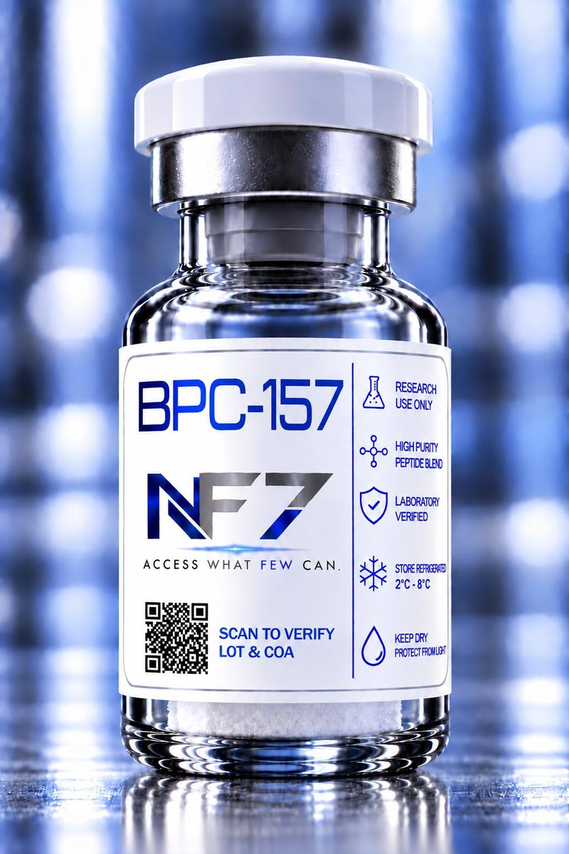 BPC-157 sealed research vial